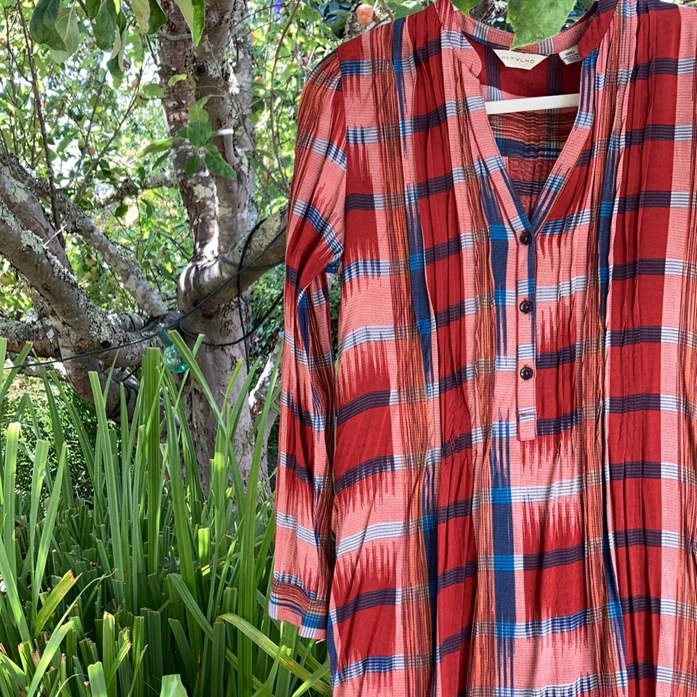 Plaid 11.1 Thylo dress from Anthropologie size S